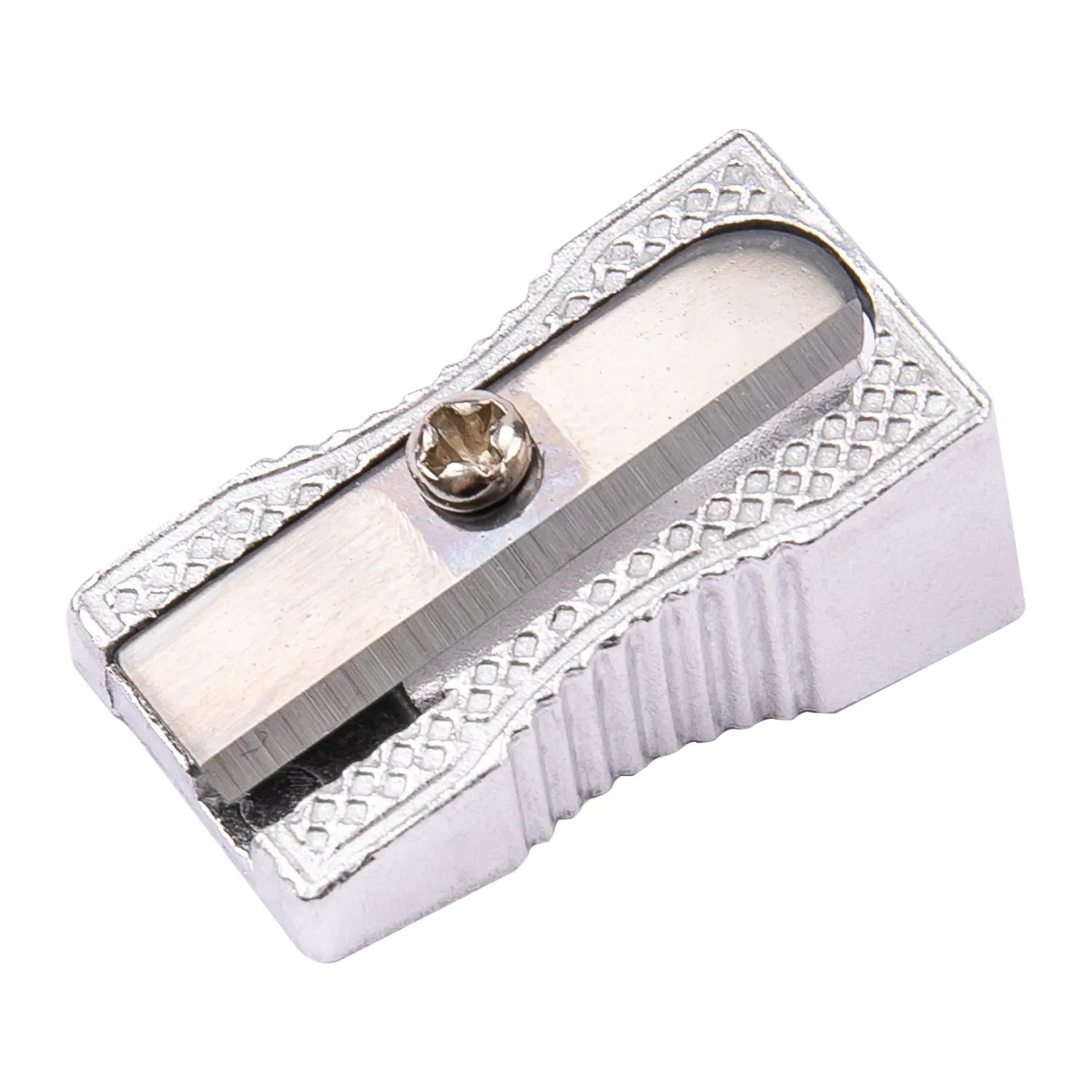 Deli Alu. 1-hole Sharpener 7mm Silver