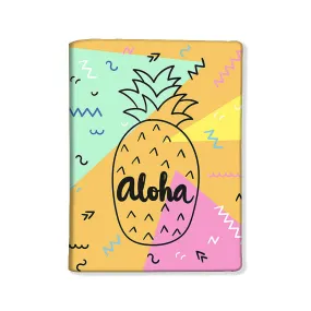 Designer Passport Cover - Aloha Pineapple