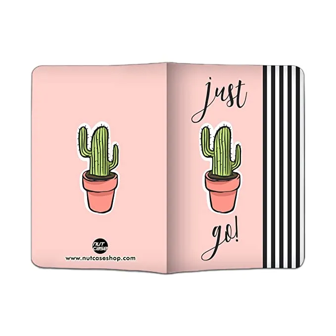 Designer Passport Cover - Just Go