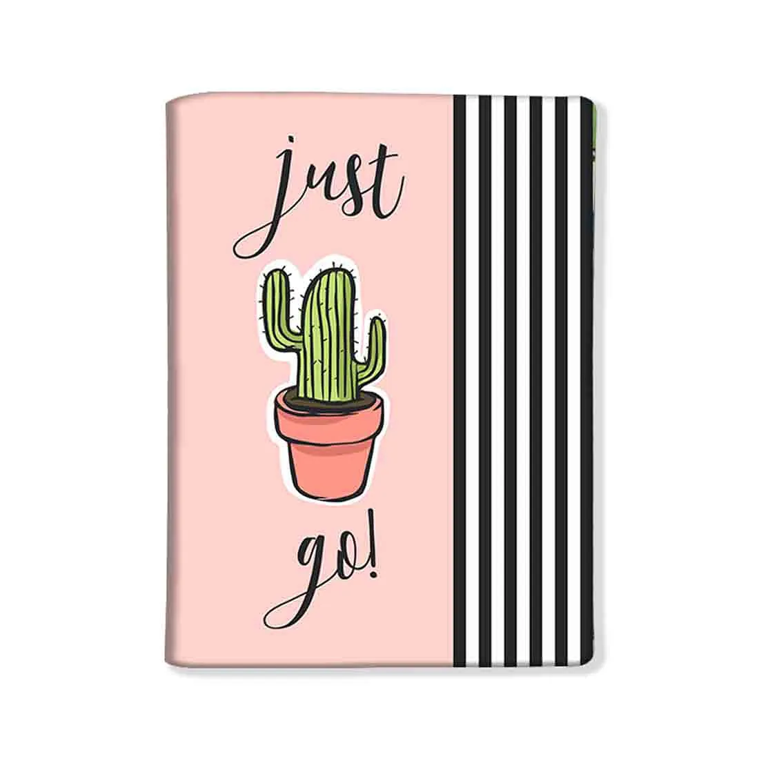 Designer Passport Cover - Just Go