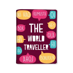 Designer Passport Cover - The World Traveller