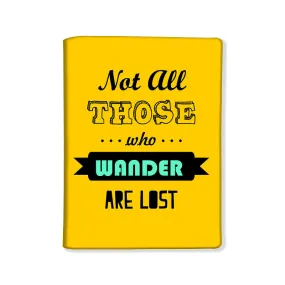 Designer Passport Cover - Wander