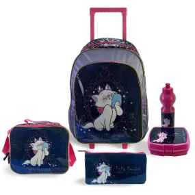 Disney Marie Pretty Puurfect 18" 5-In-1 Trolley Box Set