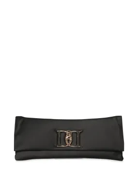 Double Black Clutch Bag