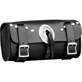 Double Buckle PVC Tool Bag w/ Concho & Quick Release(10X4.5X3.25)