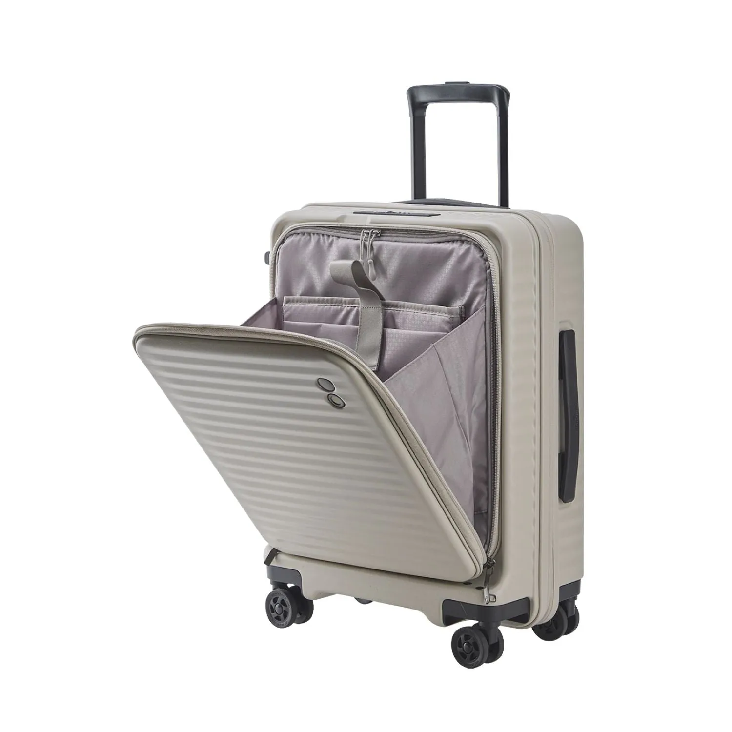 Echolac Celestra 20" Carry On Upright Luggage With Front Access Opening