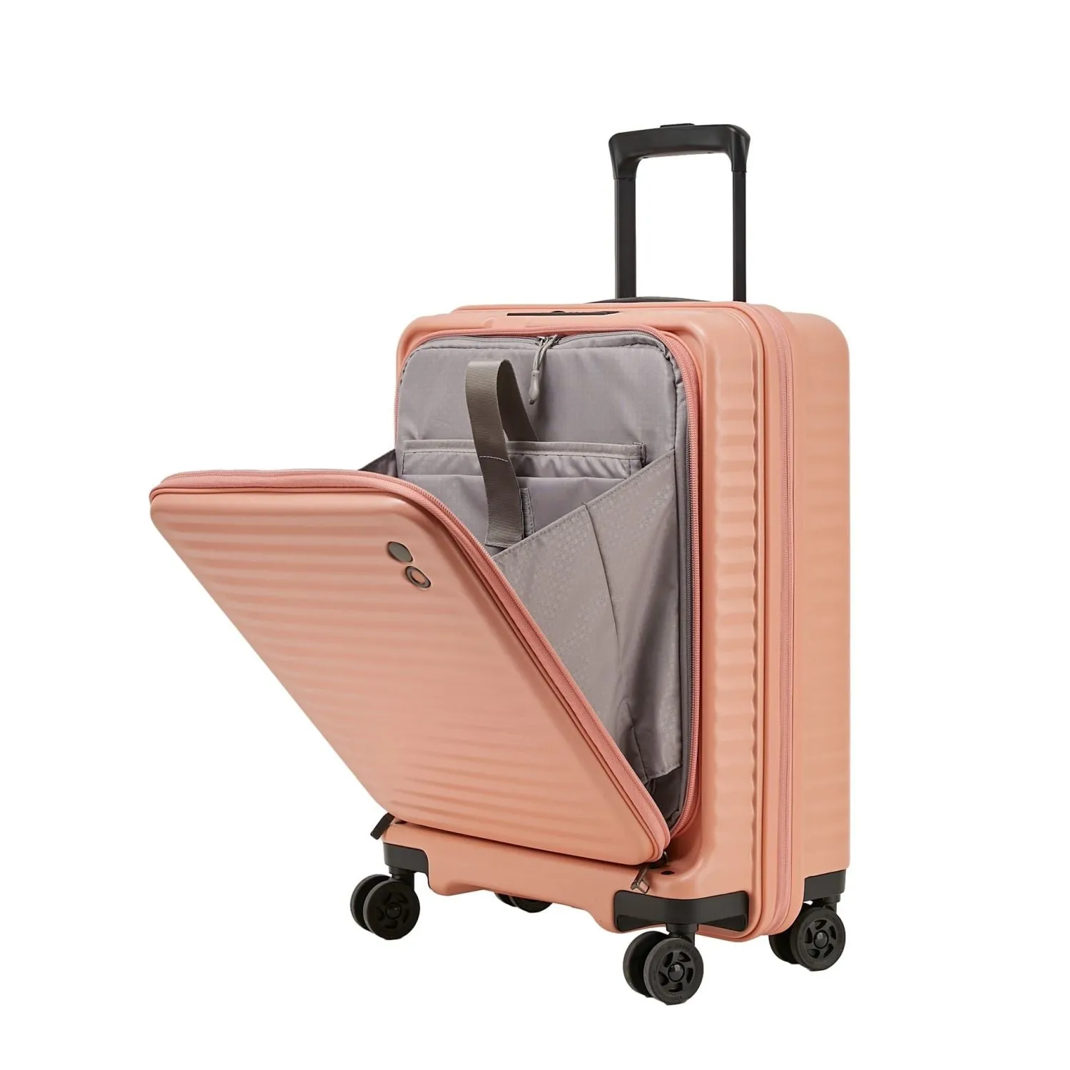 Echolac Celestra 20" Carry On Upright Luggage With Front Access Opening