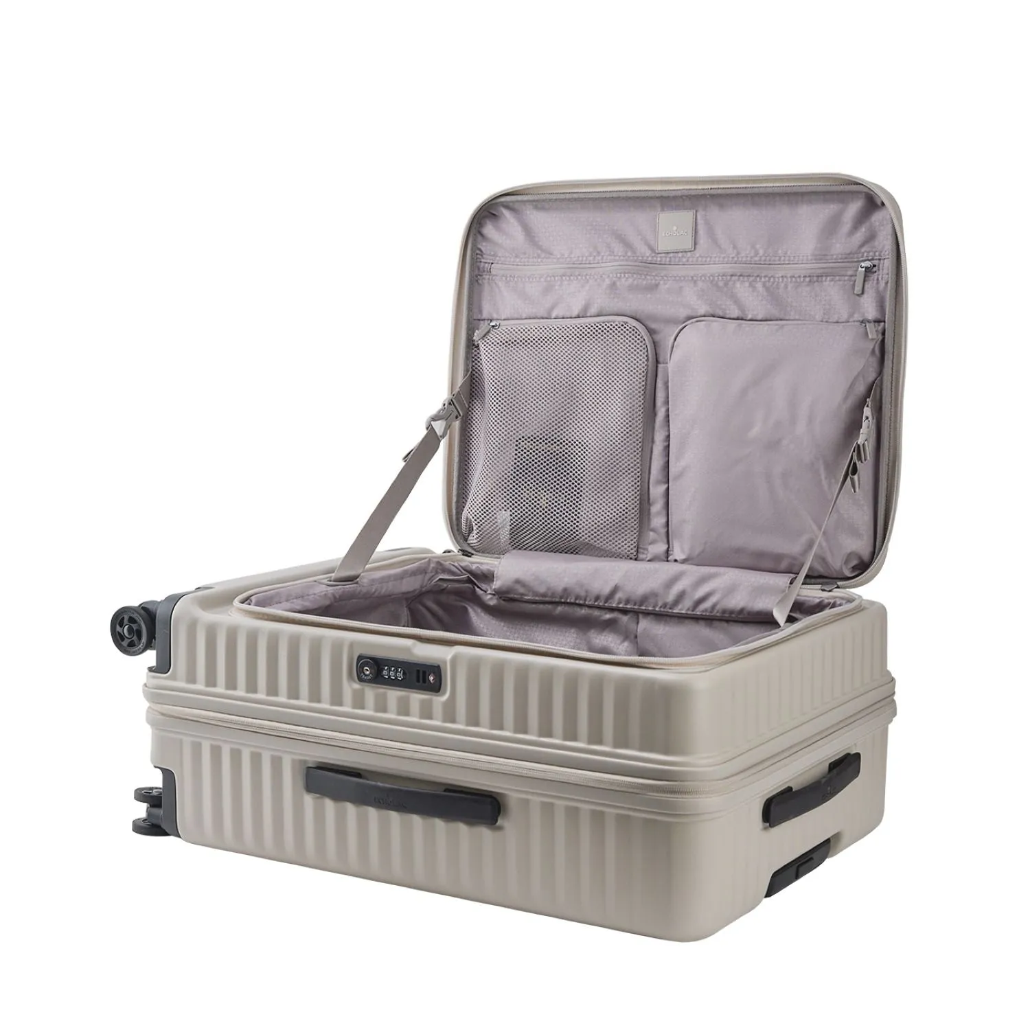 Echolac Celestra 20" Carry On Upright Luggage With Front Access Opening