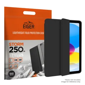 Eiger Storm 250m Stylus Case for Apple iPad 10.9 (10th Gen) in Black