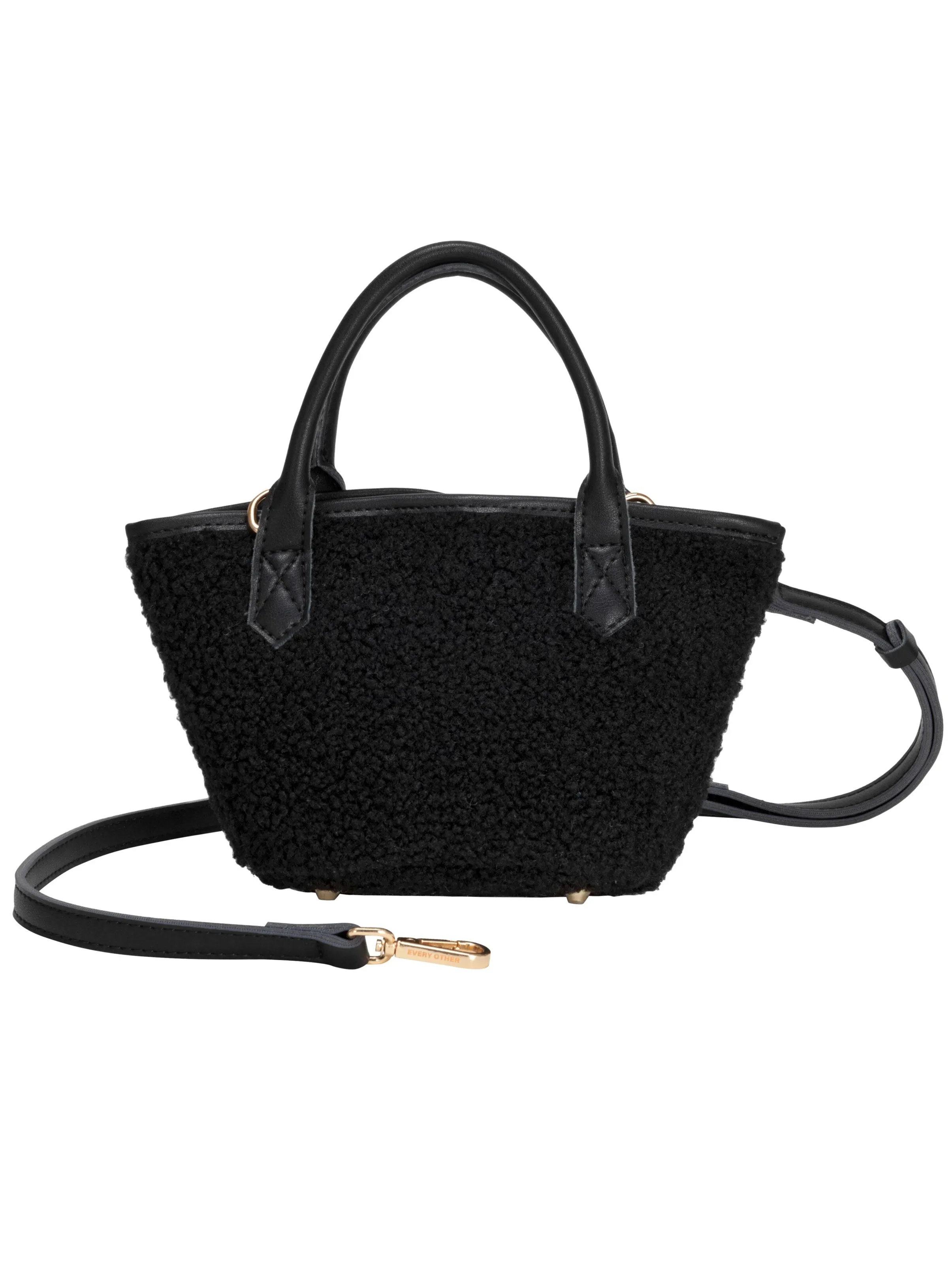 Every Other Small Bucket Bag Sherpa Black