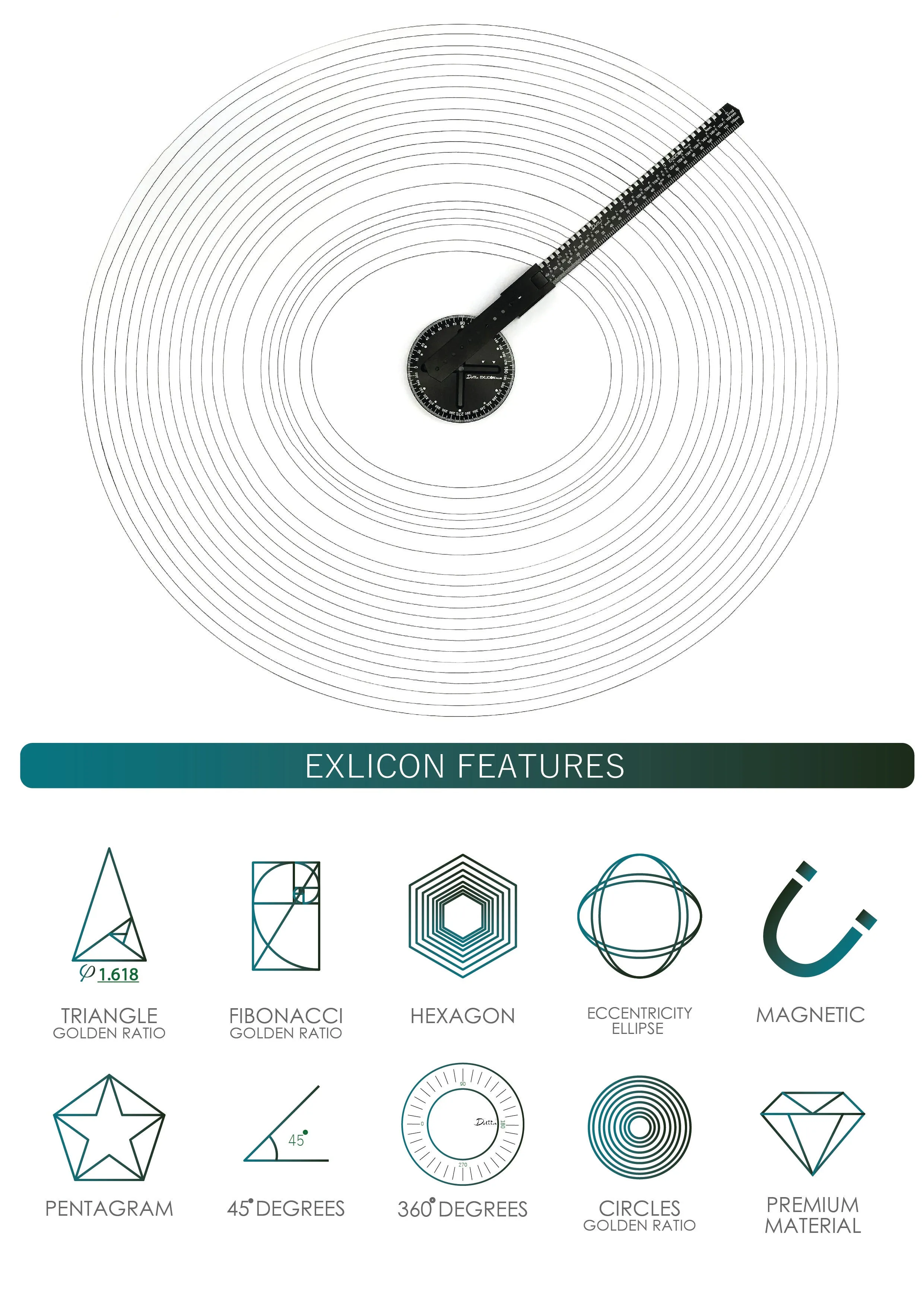 Exlicon- Groundbreaking multi-shape design tool Aerospace Aluminum Combo B