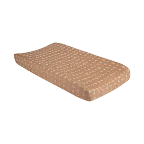 Ezra Quilted Change Pad Cover – Copper Dash