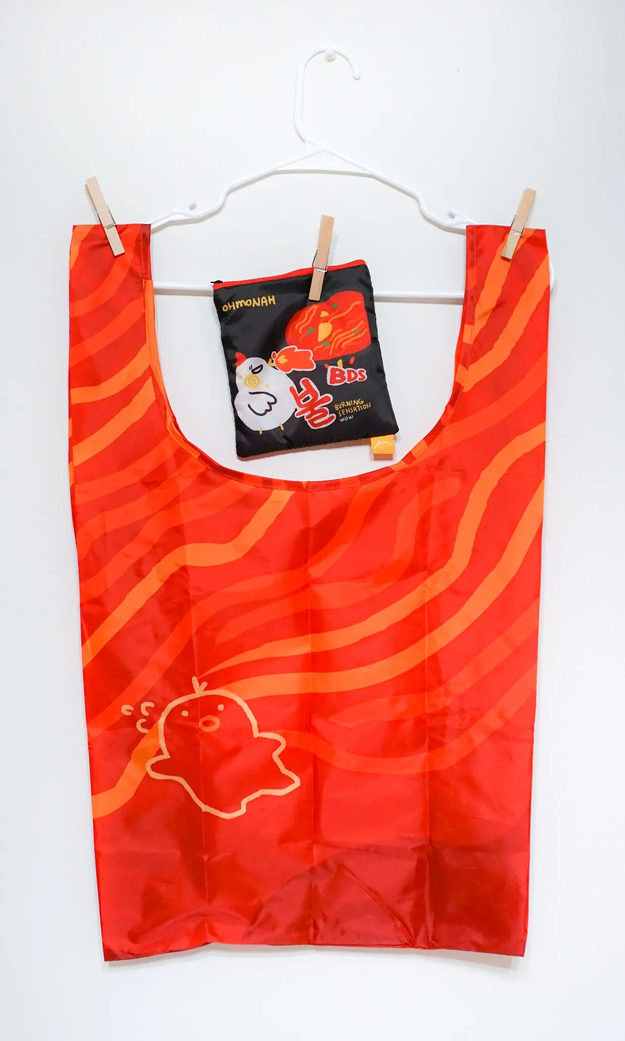 FIRE NOODLES reusable shopping bag