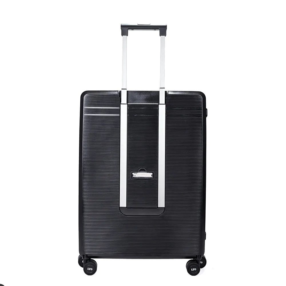 Foldable Hardcase Black Cabin Suitcase for Travel ( 24 inch-75)