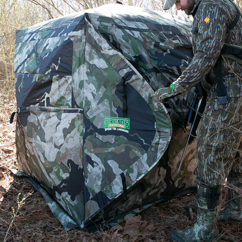 Full Frontal One-Way See-Through Ground Blind