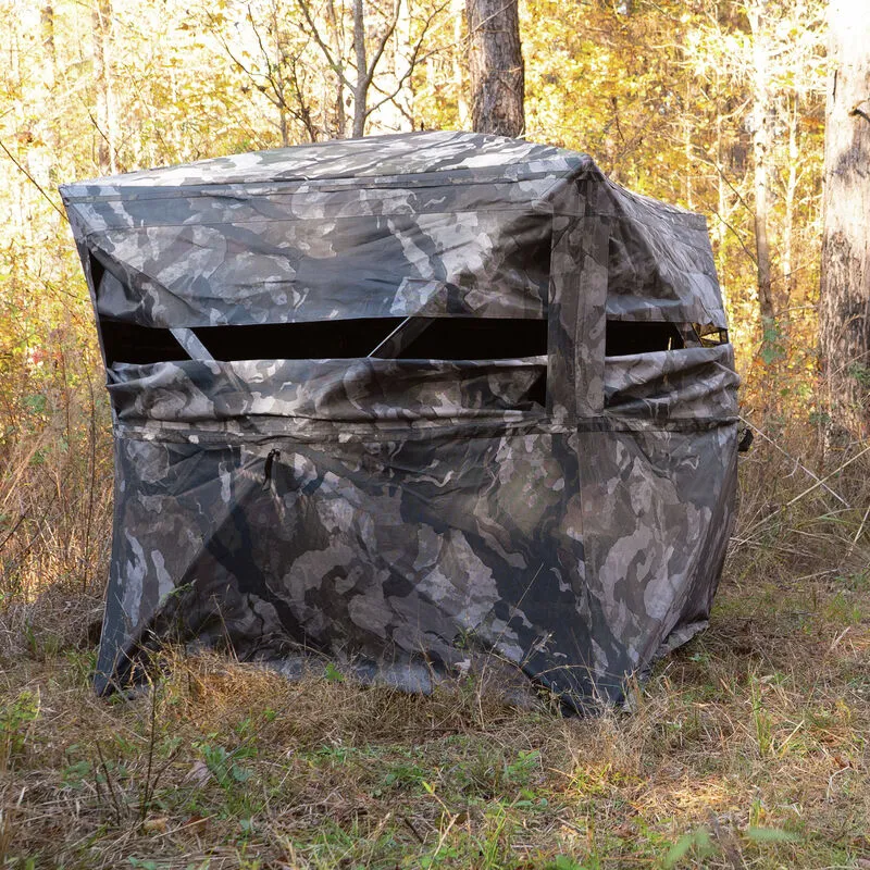 Full Frontal One-Way See-Through Ground Blind