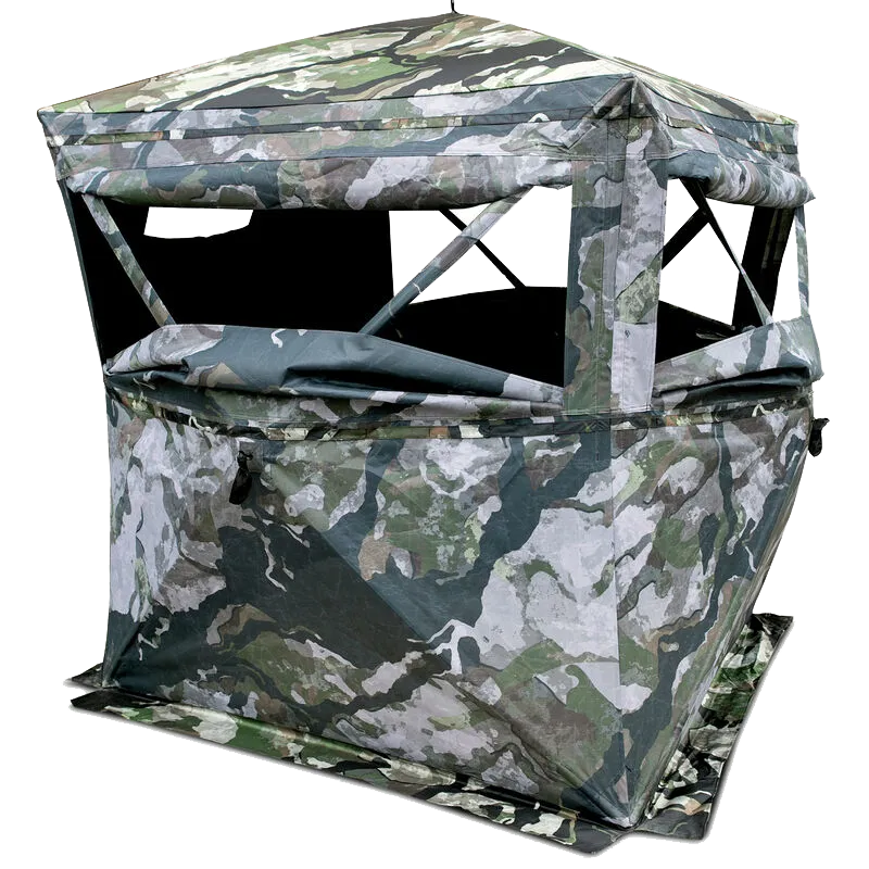 Full Frontal One-Way See-Through Ground Blind