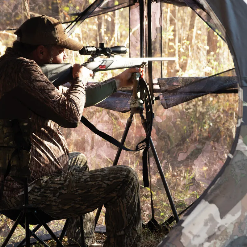 Full Frontal One-Way See-Through Ground Blind