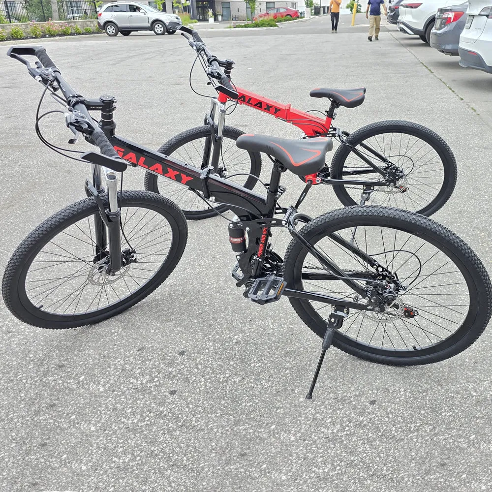 Galaxy 26"  Foldable 24 Gears Mountain Bike