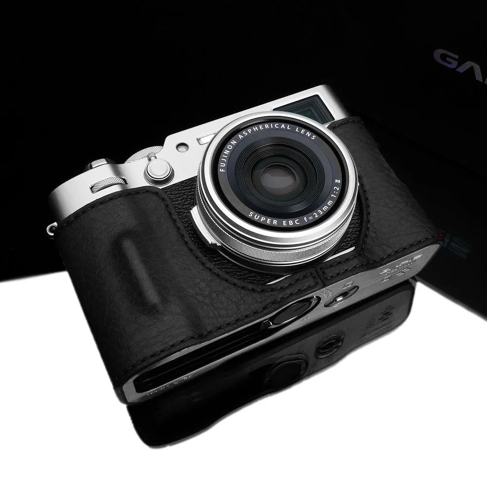 Gariz HG-X100VIBK Black Leather Camera Half Case for Fujifilm X100VI