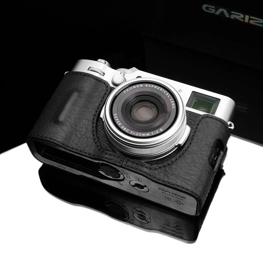 Gariz HG-X100VIBK Black Leather Camera Half Case for Fujifilm X100VI