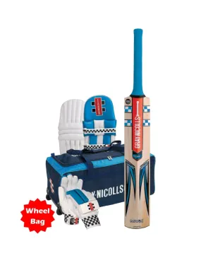 Gray Nicolls Junior Set With Wheelie Bag