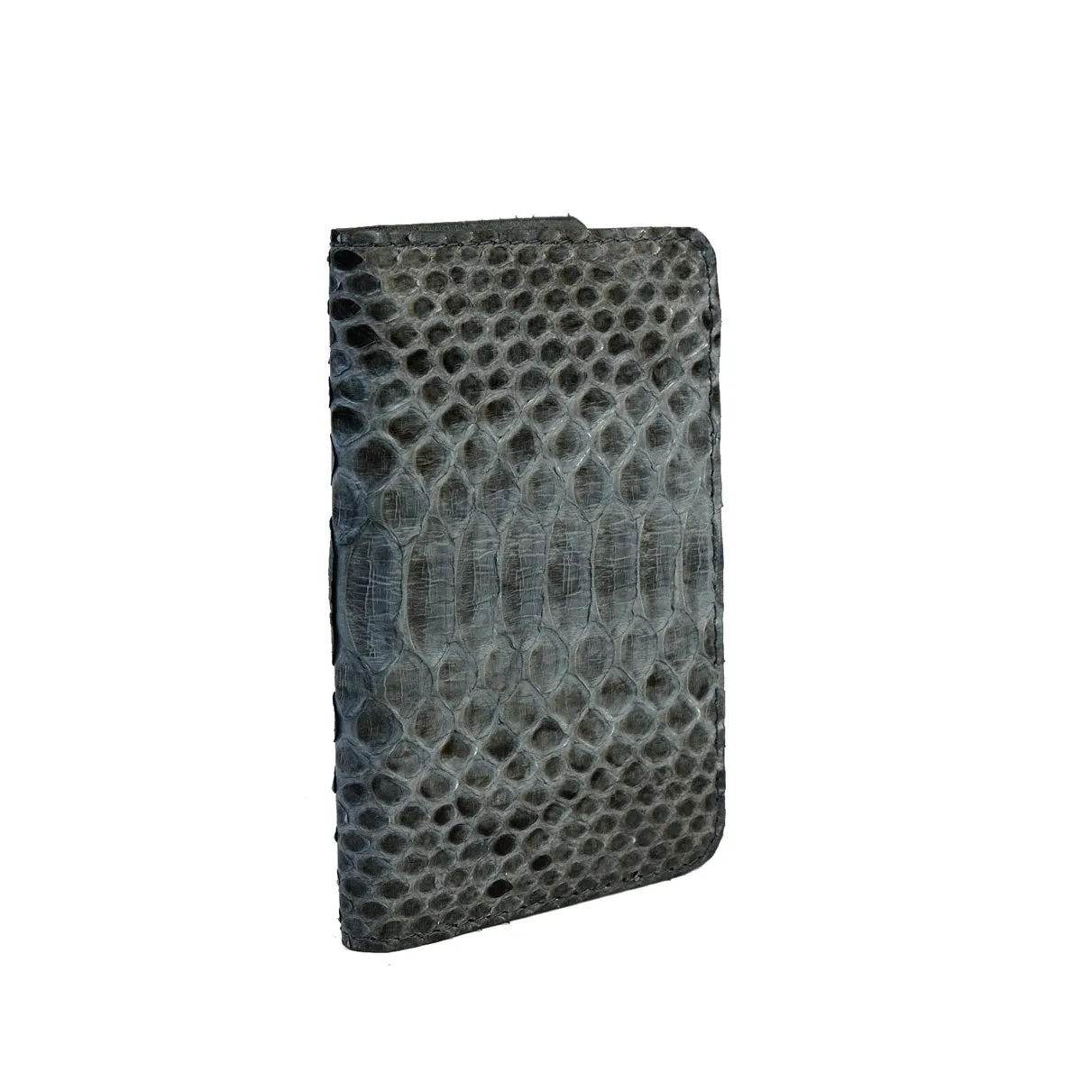 Grey Motif Python Passport Cover