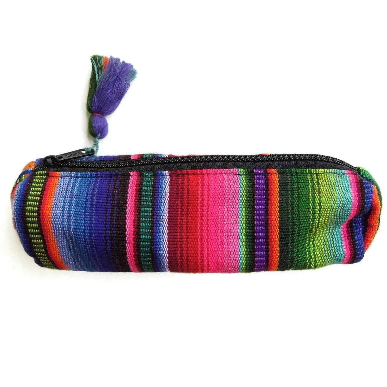 Hacienda Multicolor Sarape Pencil Case - Guatemala