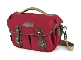 Hadley Small Pro Camera Bag - Burgundy Canvas / Chocolate Leather