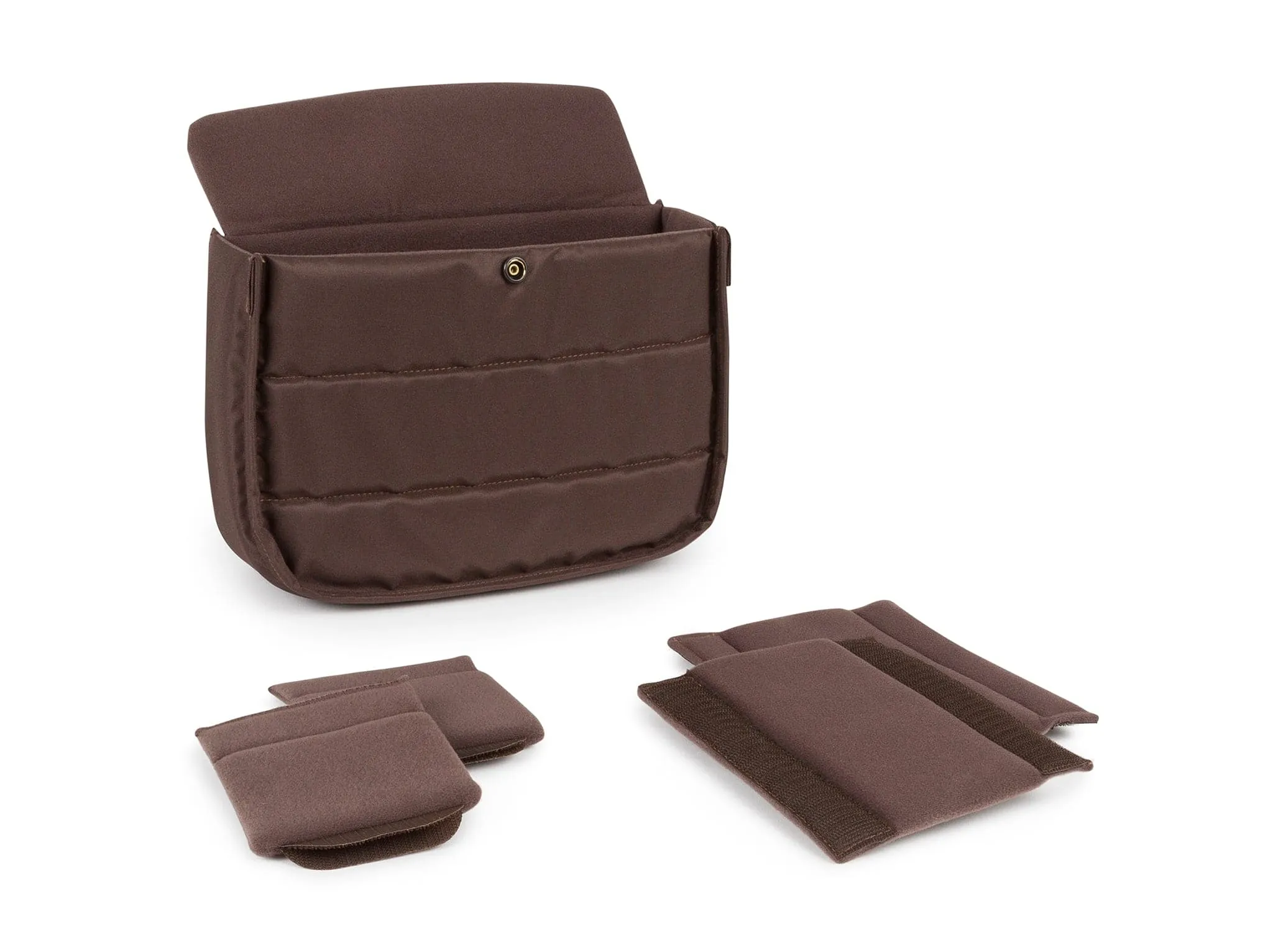 Hadley Small Pro Camera Bag - Burgundy Canvas / Chocolate Leather