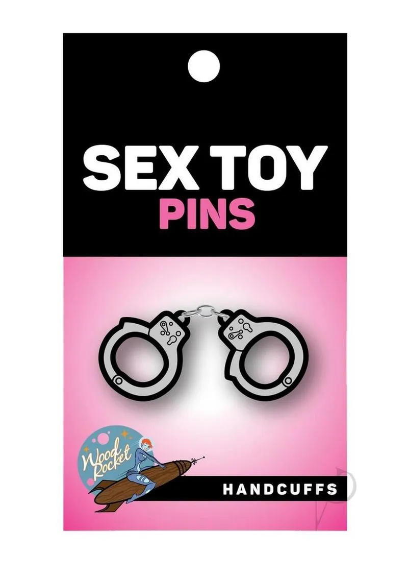 Handcuffs Enamel Pin