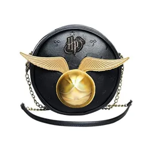 Harry Potter Wings-Round Shoulder Bag, Black