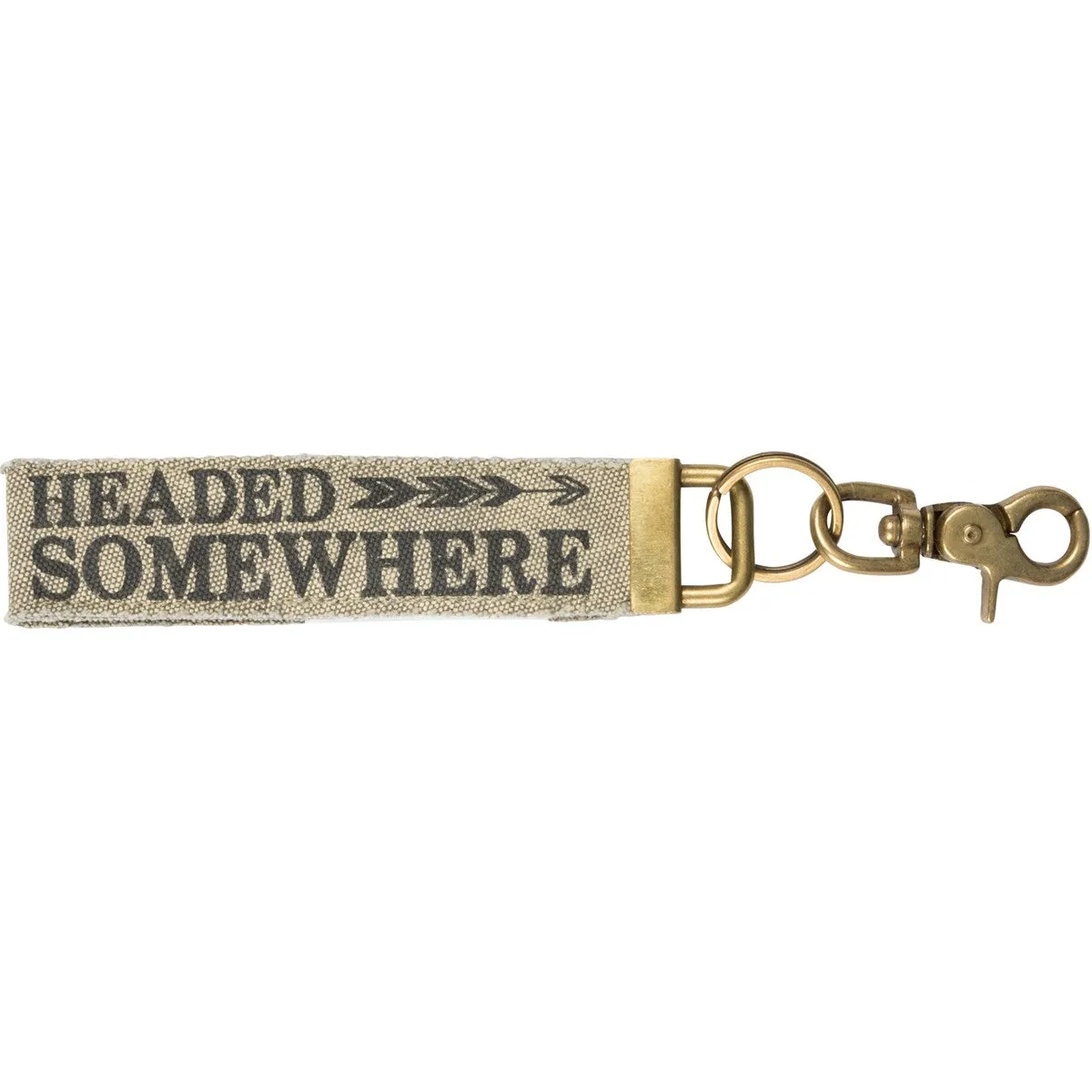 Headed Somewhere Keychain