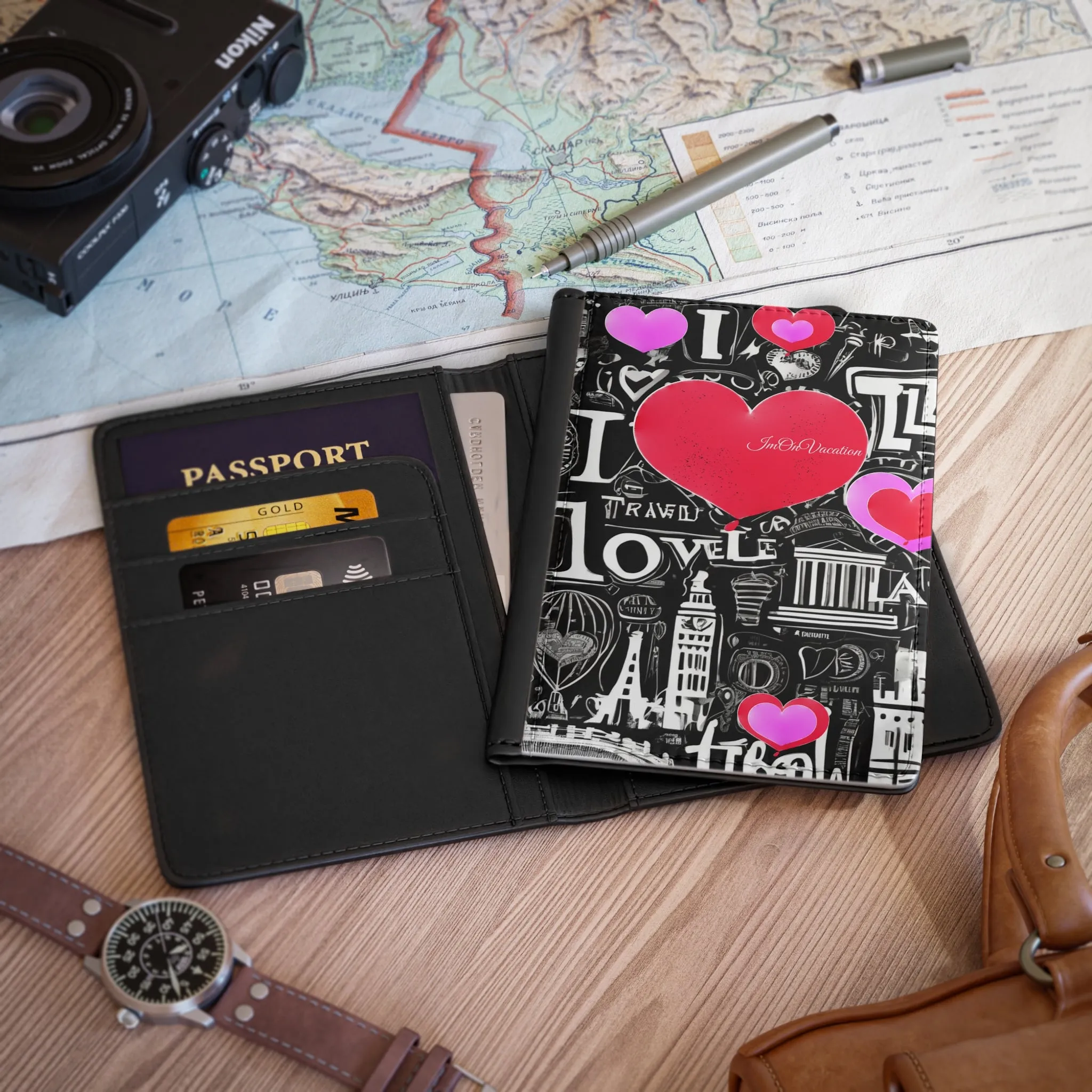 I.O.V-Love Language Travel Passport Cover -