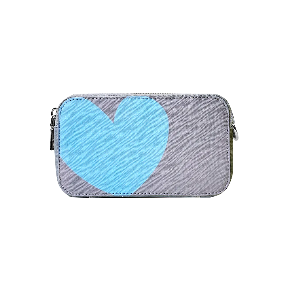 Jamie Heart Camera Bag w/Interchangeable Bag Strap