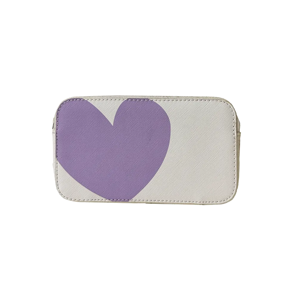 Jamie Heart Camera Bag w/Interchangeable Bag Strap