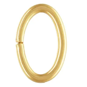 Jump Ring - Round - Gold Plated - 10mm x 1.5mm - Qty 100