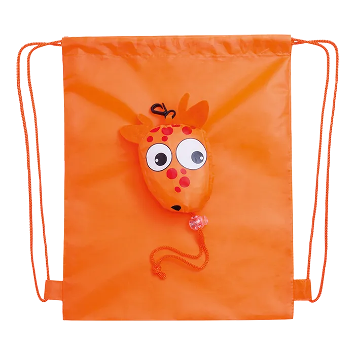 Kissa Foldable Drawstring Bag