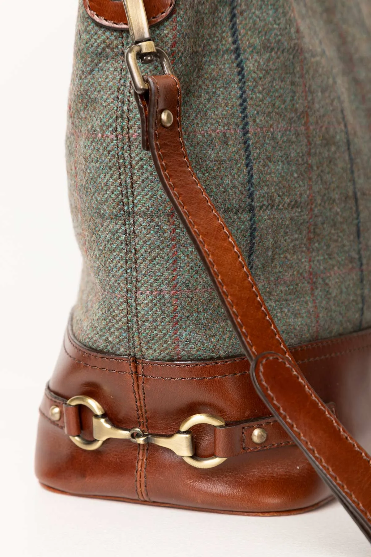 Ladies Tweed Bucket Bag - Middleham