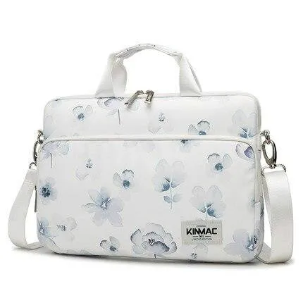 Laptop Shoulder Bag for Young Lady Handle Shoulder Messenger Case MacBook Air Pro 13.3" 15",Marble