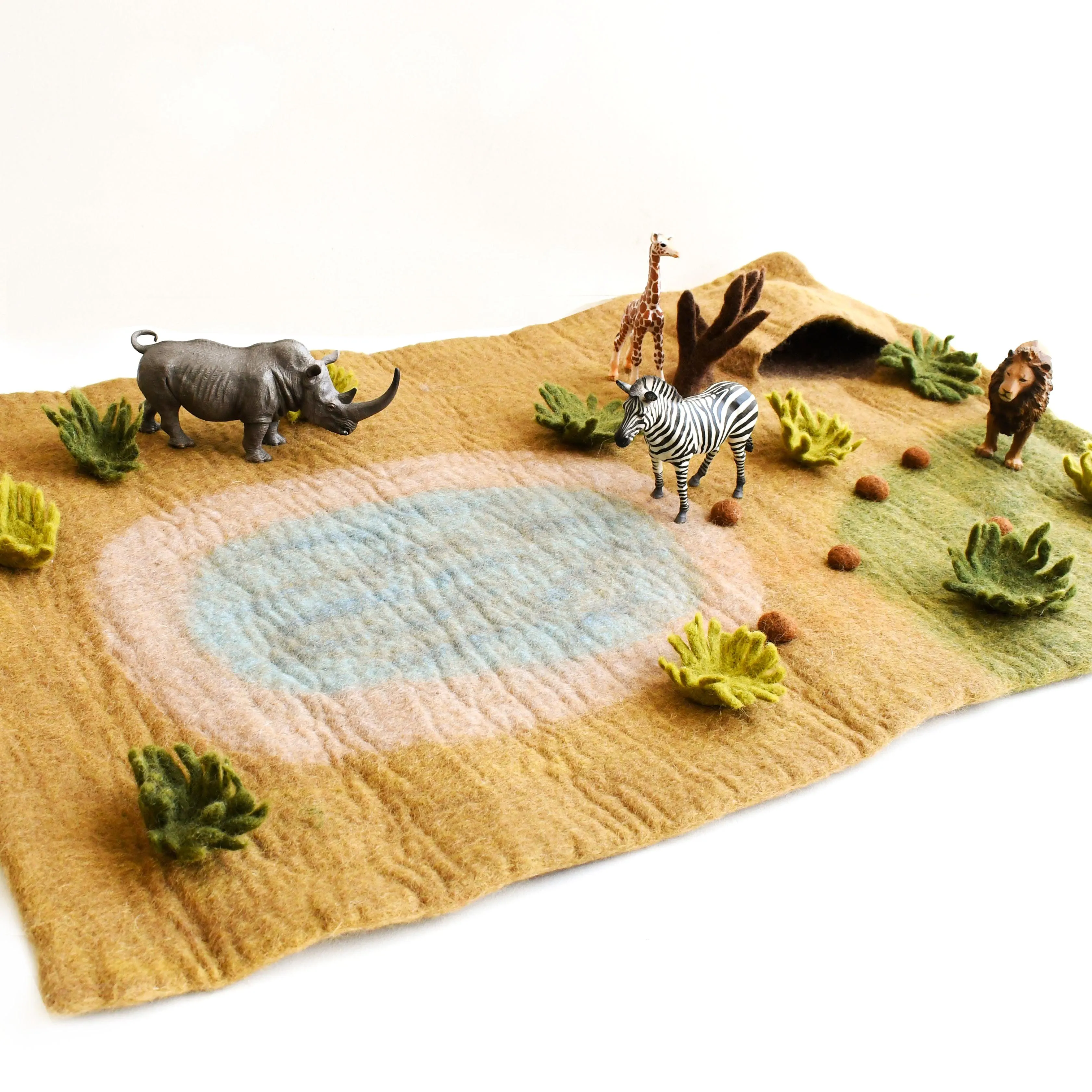 Large Safari Play Mat Playscape