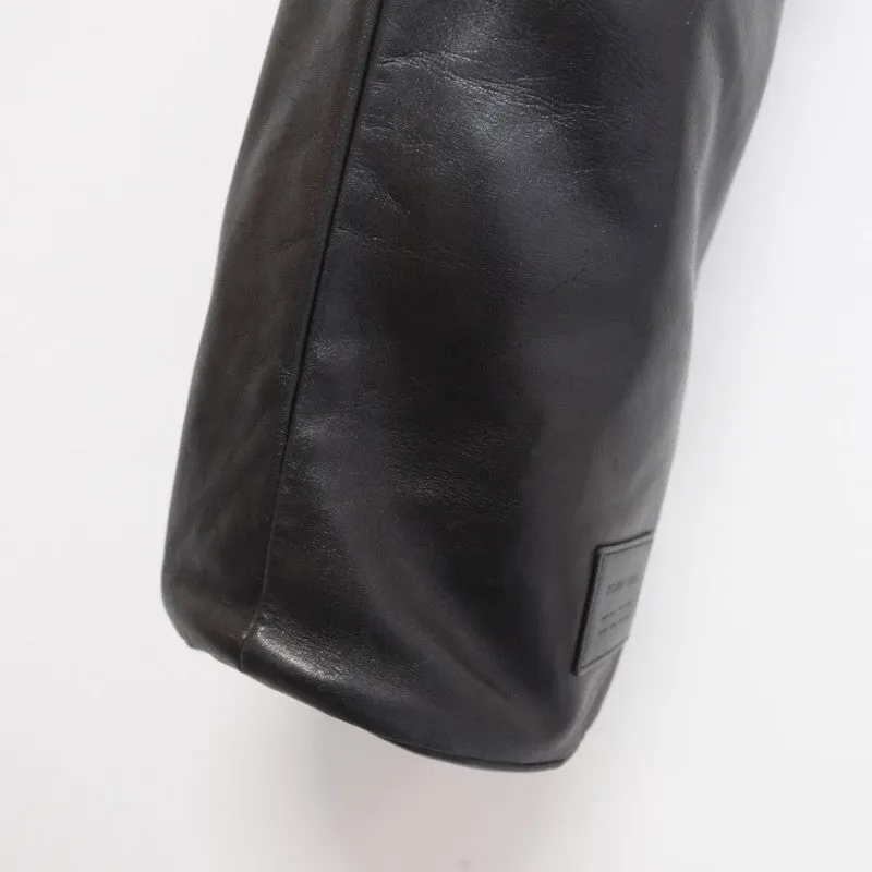 leather bucket bag