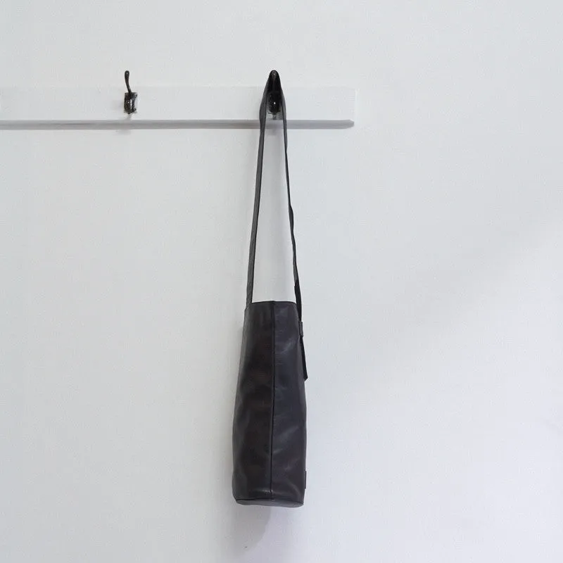 leather bucket bag