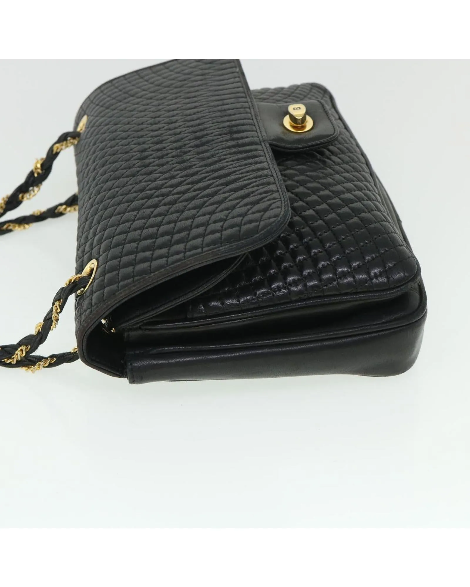 Leather Chain Shoulder Bag