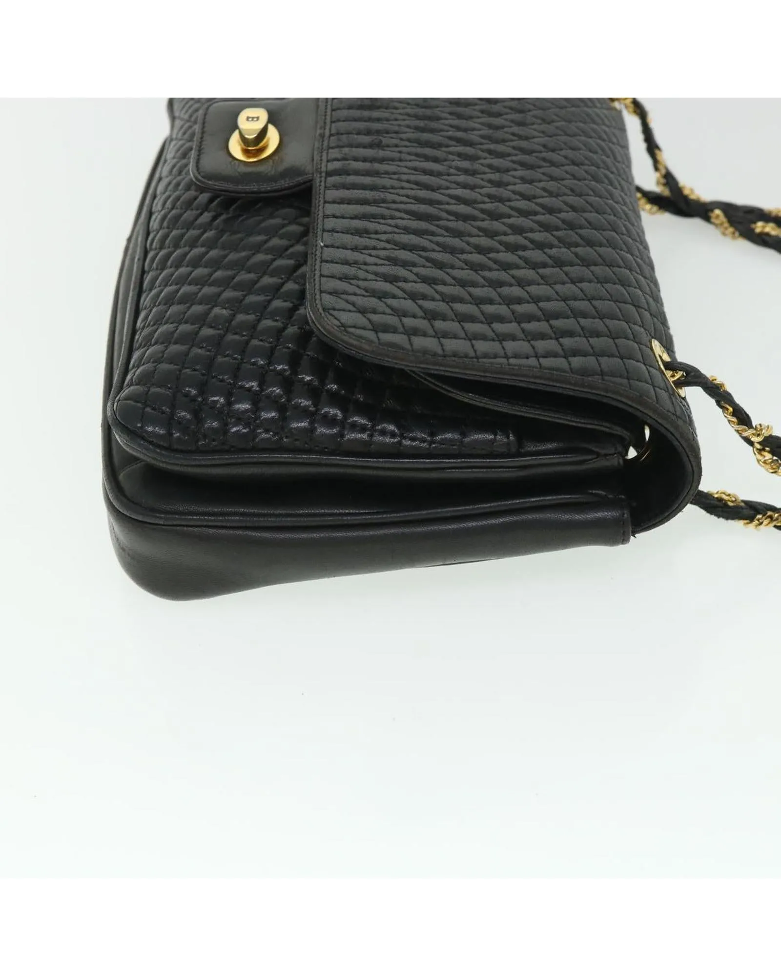 Leather Chain Shoulder Bag