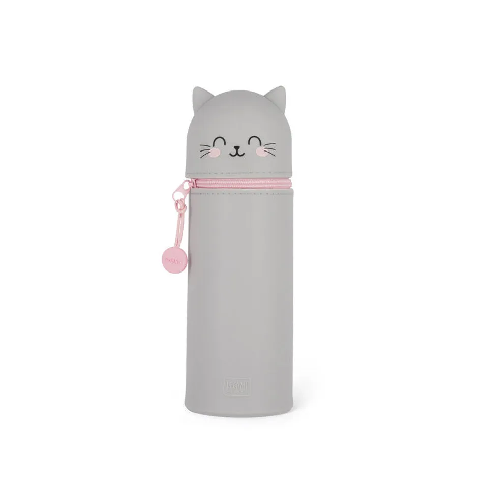 Legami 2 in 1 Soft Silicone Kawaii Pencil Case