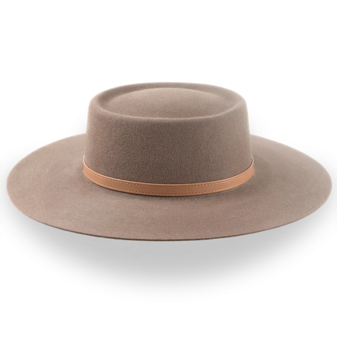 Light Brown Wide Brim Vaquero Cowboy Hat | The Mojave