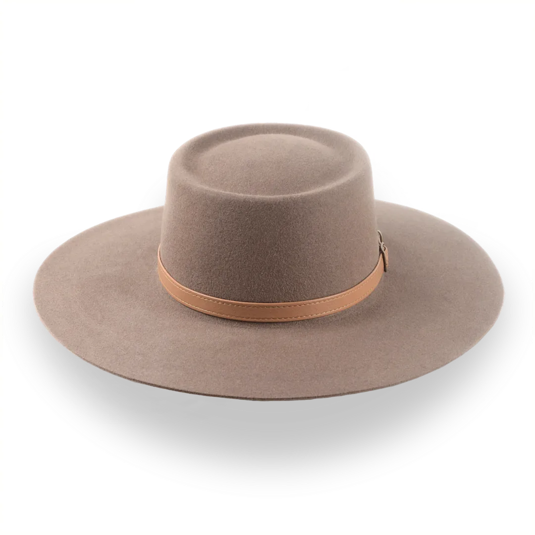 Light Brown Wide Brim Vaquero Cowboy Hat | The Mojave