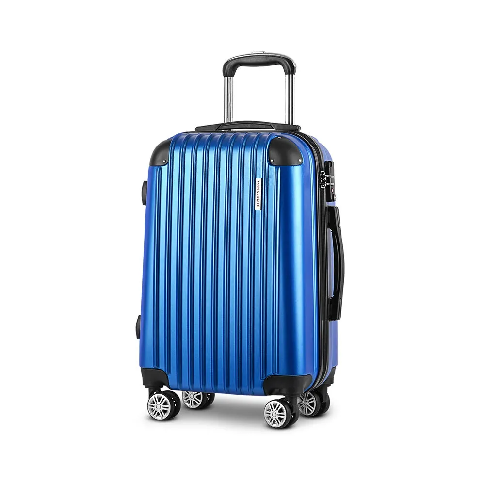 Lightweight 28" Hard Case Luggage, Dual Spinner Wheels - Wanderlite