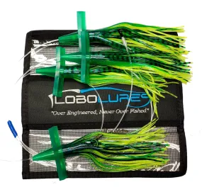 Lobo Lures #402 9" Northeast Commotion Splash Prattling Tuna Teaser Bird Daisy Chain